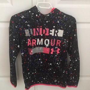 Under Armour Girls Splatter Hoodie